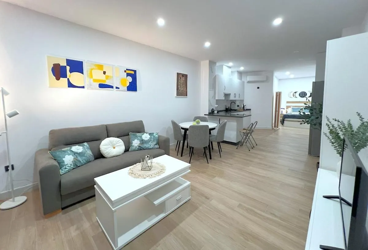 Апартаменты Evans Realty Bm Lujoso Y Moderno Estudio Малага