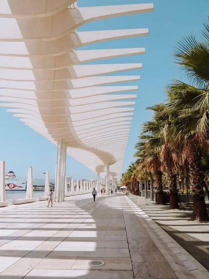 Evans Realty Bm Lujoso Y Moderno Estudio Malaga Apartment